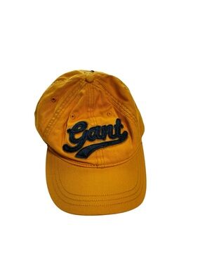 Gant Yellow Cap with Black GANT Hang Tag